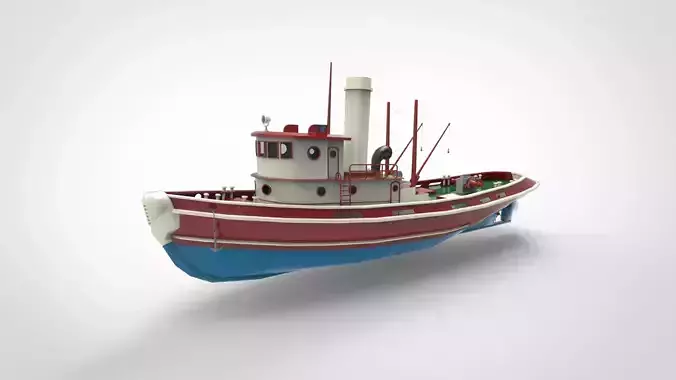 steam boiler tugboat