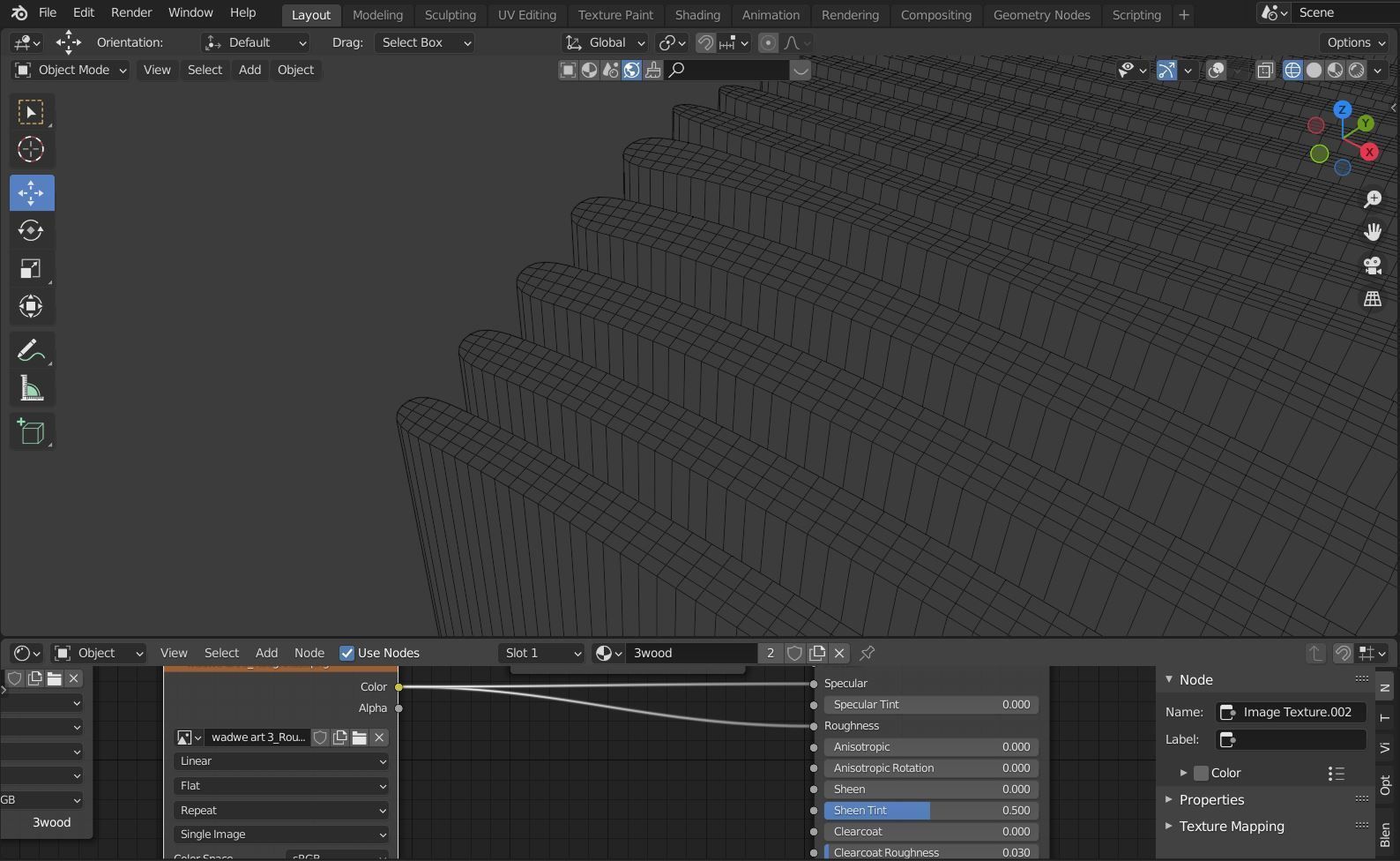 Artistic deco soft wave concept 3D print model_12