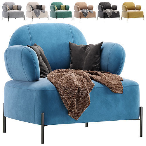 Armchair DENDY by ogogo ru 3D model