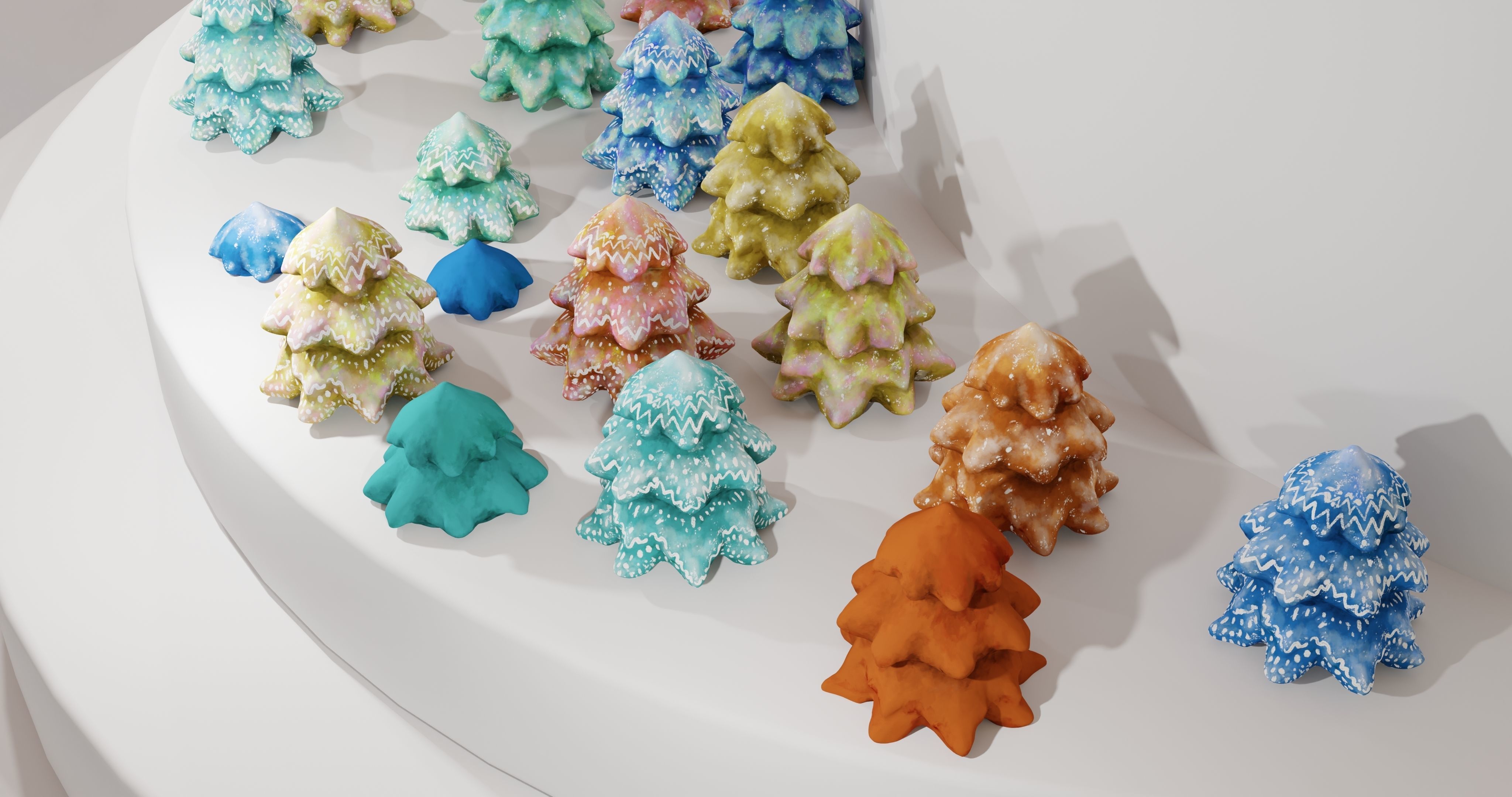 Stylized tree 3D print model_27