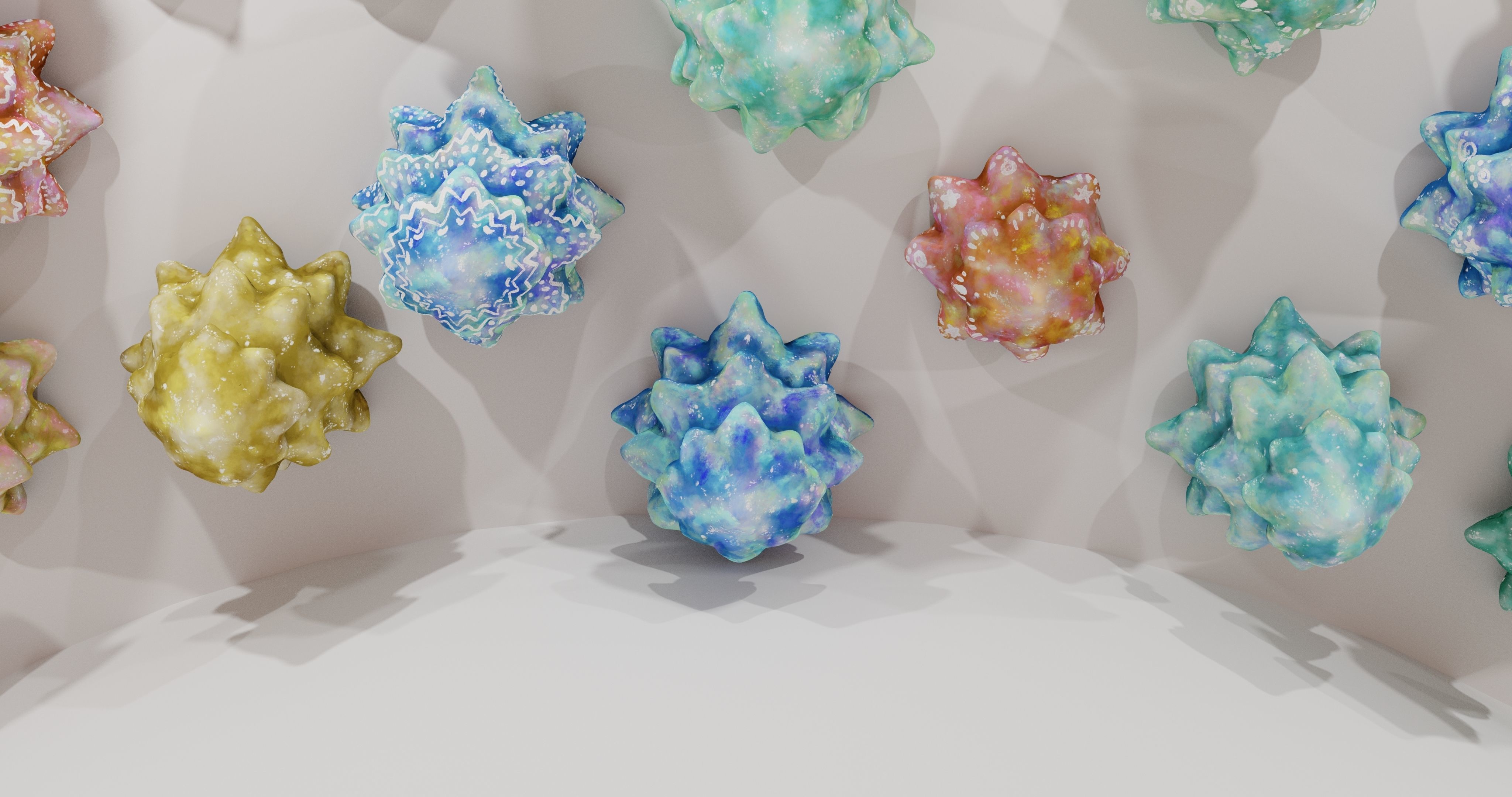 Stylized tree 3D print model_50