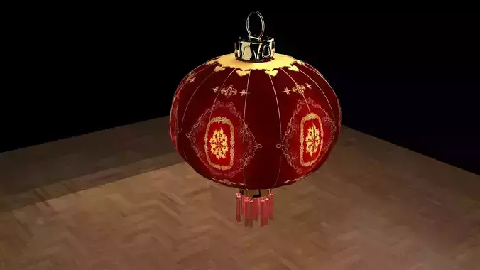 Chinese red lantern  