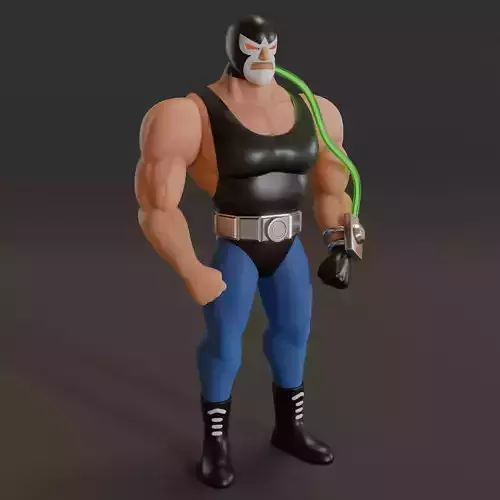 Bane from The Batman Animated Series 3D print model