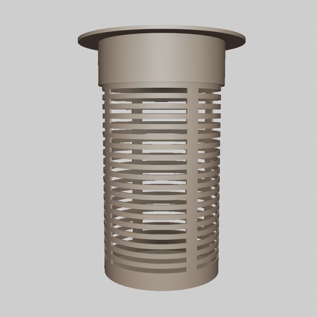 street garbage can 3D model_5