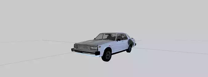 Nissan skyline 1980 3dmod