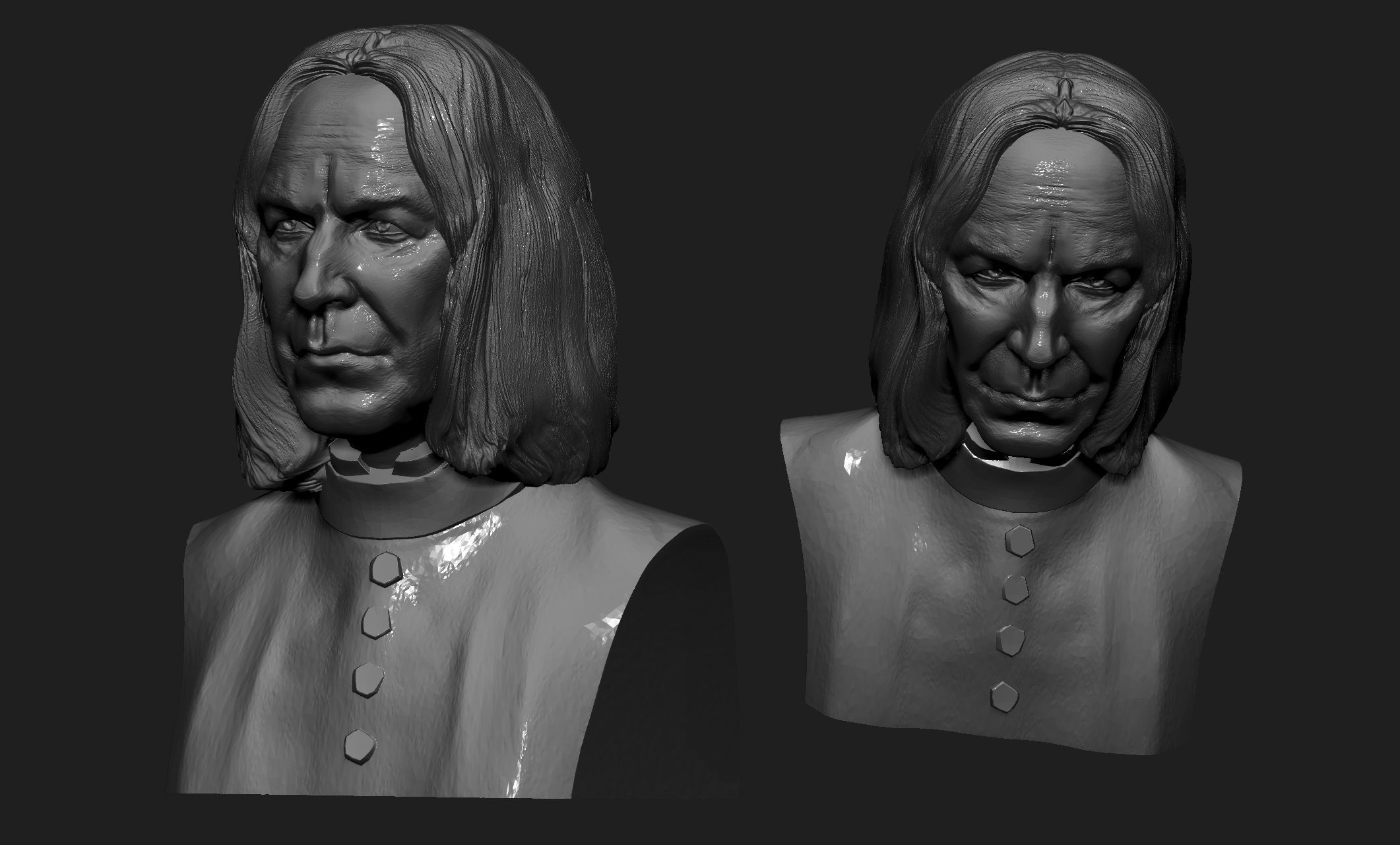Severus Snape 3D print model_7