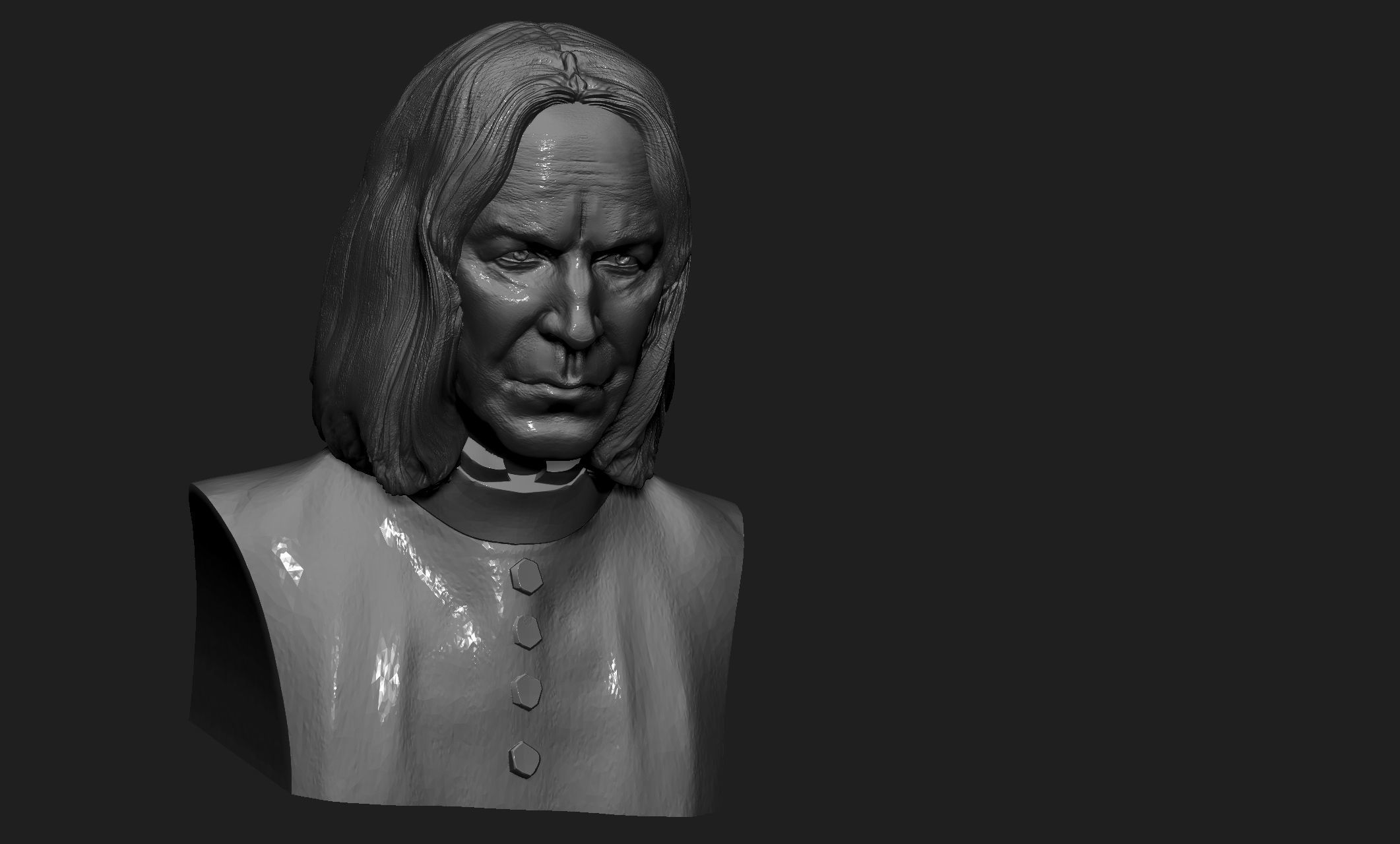 Severus Snape 3D print model_6