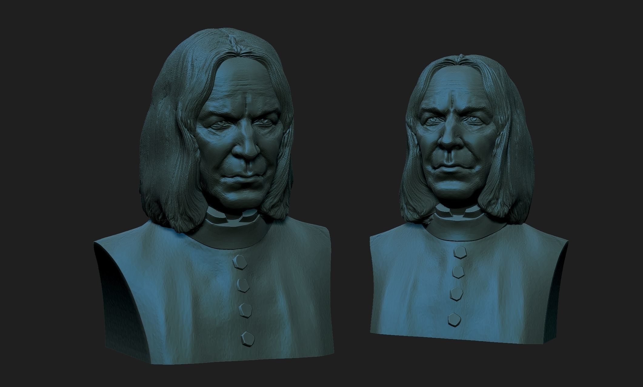 Severus Snape 3D print model_3
