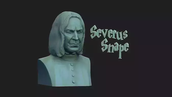 Severus Snape 3D print model