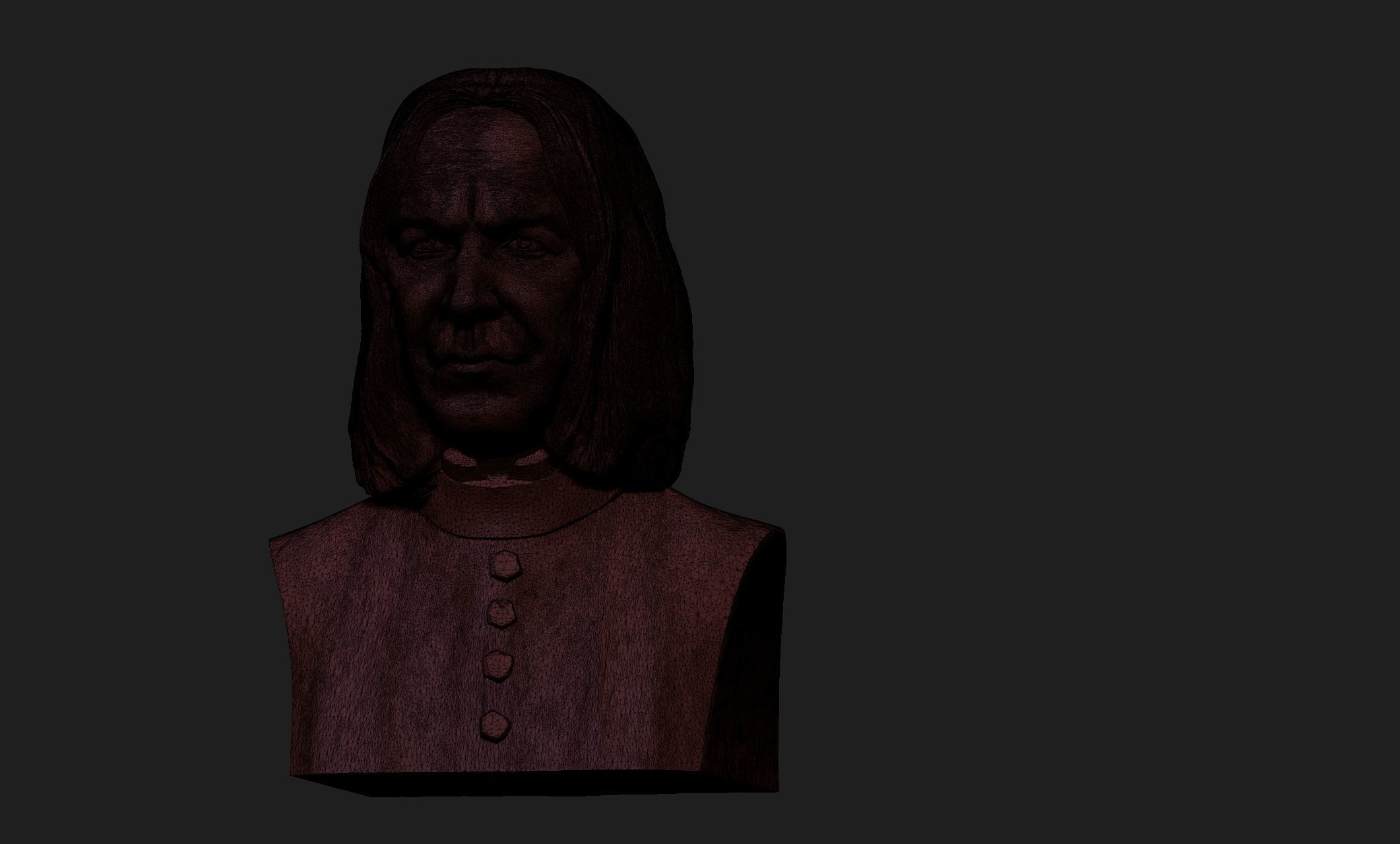 Severus Snape 3D print model_2