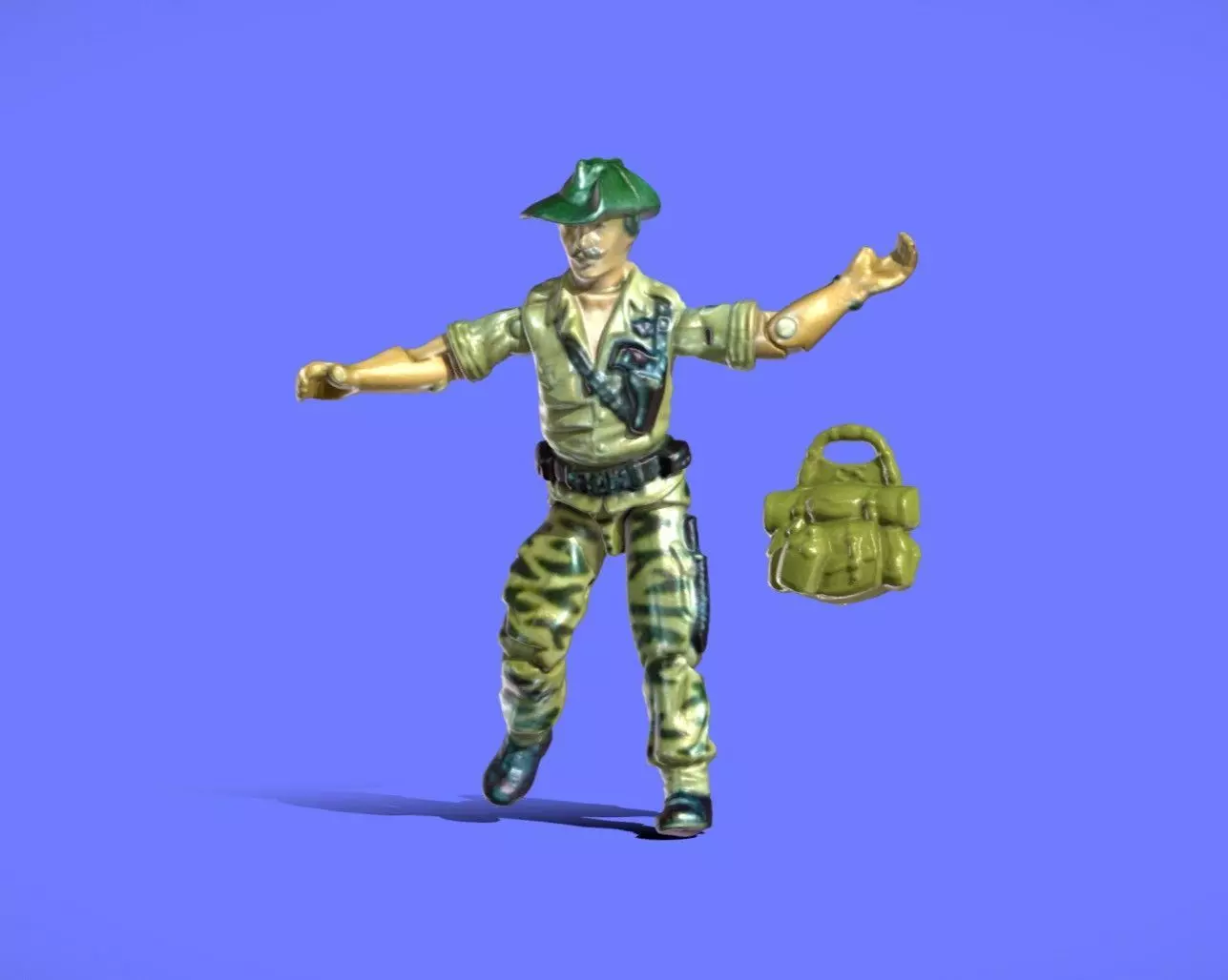 1984 GI-JOE RECONDO - 3D SCAN - 3D print model