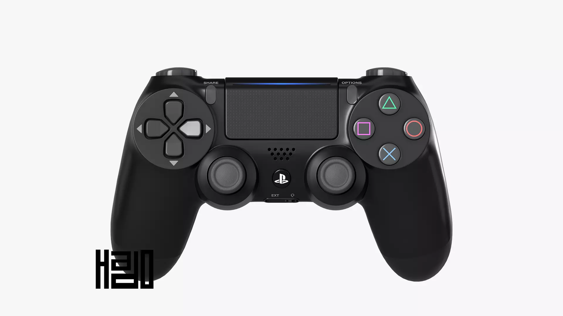 DualShock 4 Low-poly 3D model_0