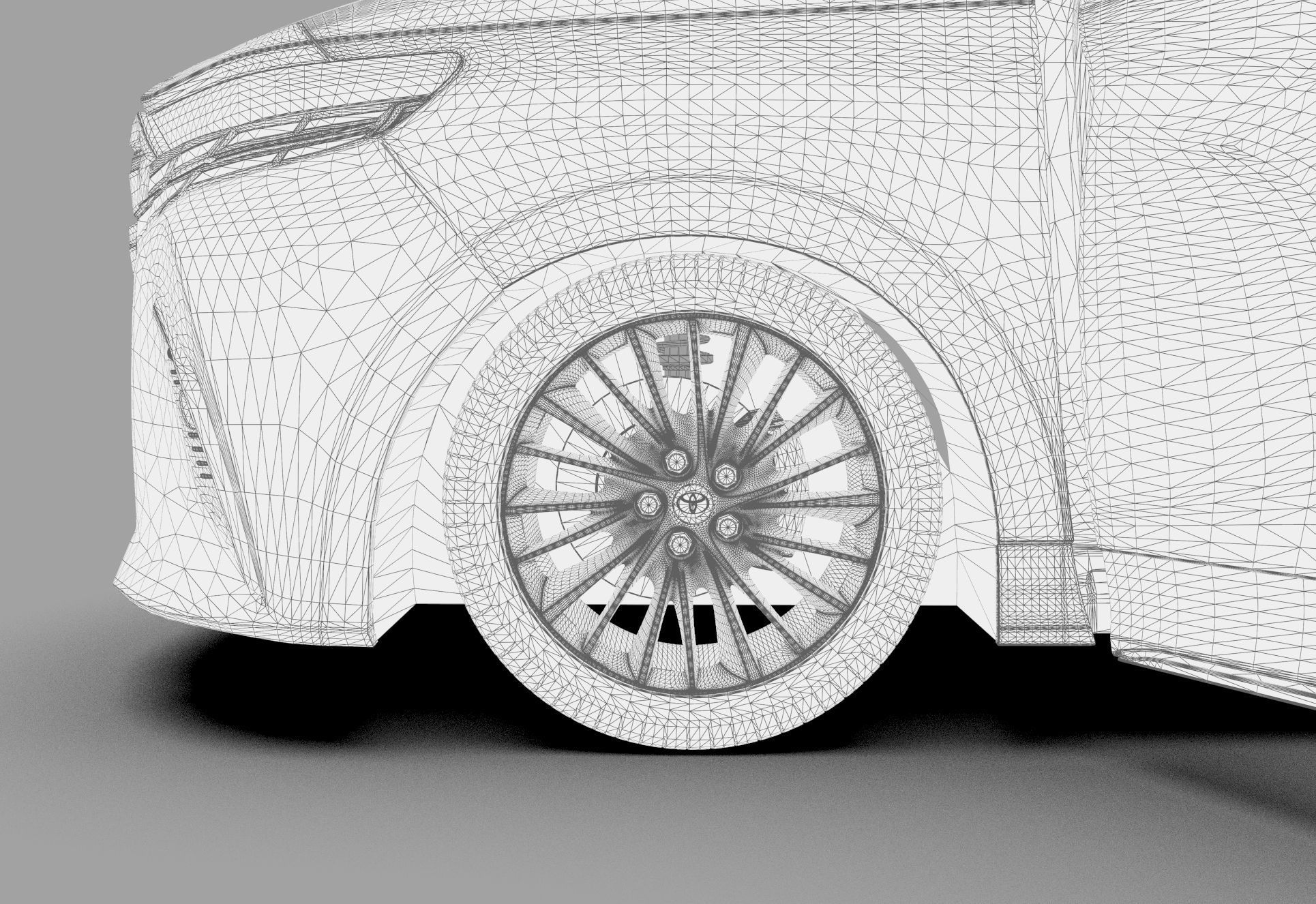 Toyota Alphard Vellfire 2023 HQ interior 3D model_78