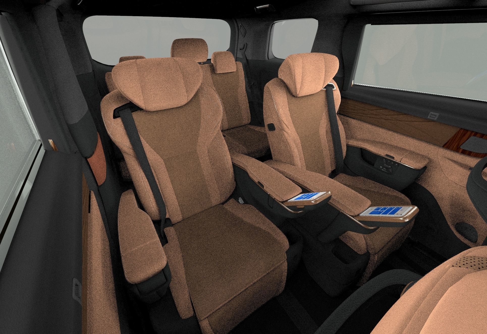 Toyota Alphard Vellfire 2023 HQ interior 3D model_26