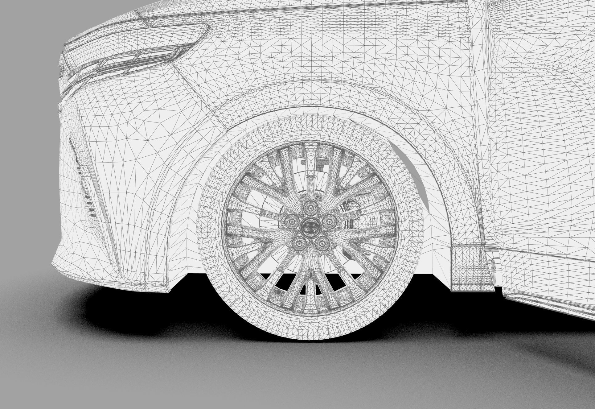 Toyota Alphard Vellfire 2023 HQ interior 3D model_77