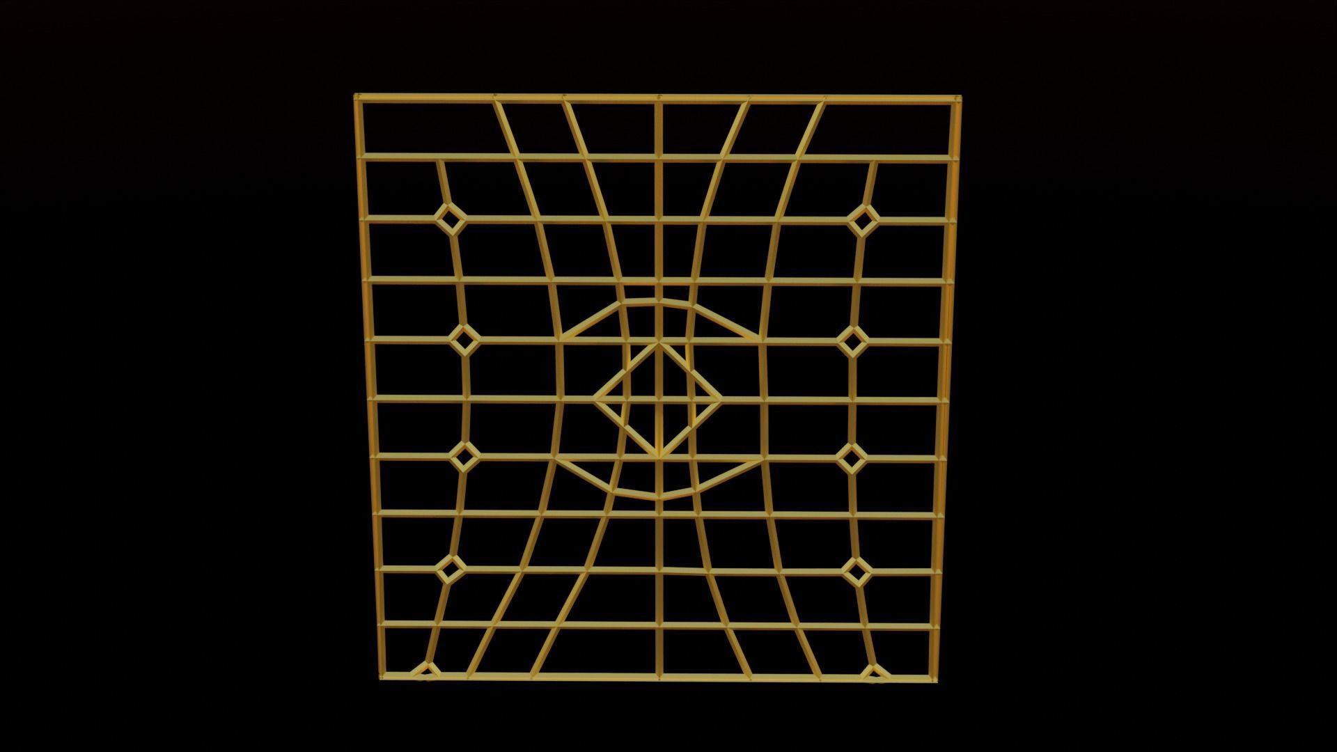 A 3D DOOR FENCE DESIGN Free 3D model_1