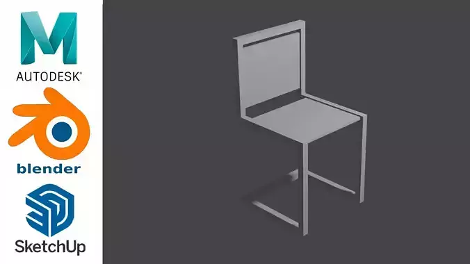 Chair - Silla 3D model