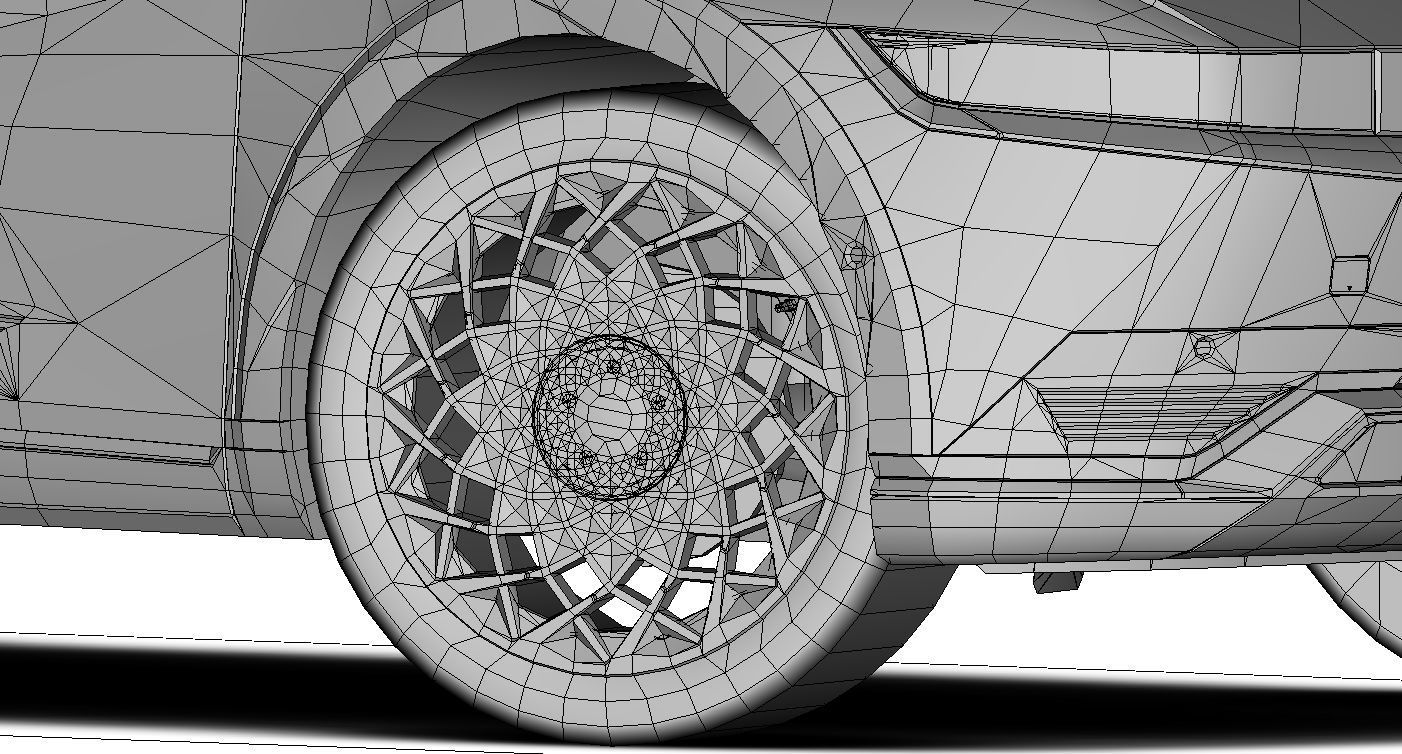 Hyundai Ioniq 5 Limited US-Spec 2023 Gameready Low-poly 3D model_25