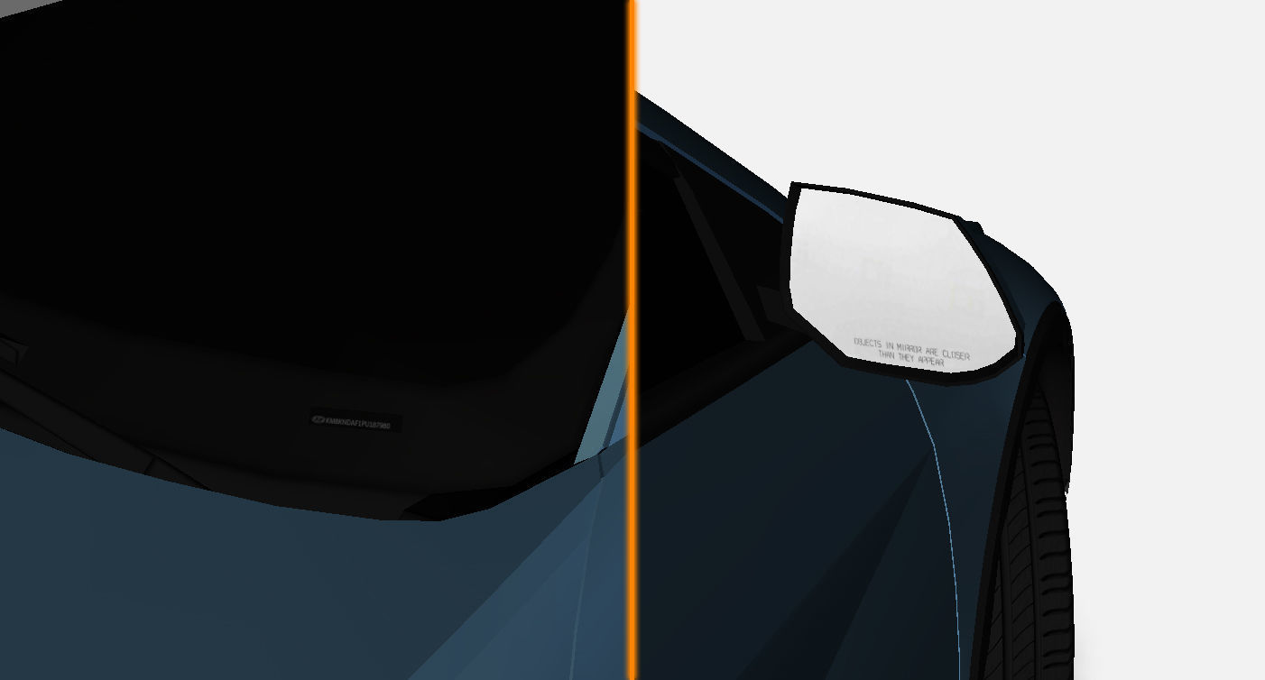 Hyundai Ioniq 5 Limited US-Spec 2023 Gameready Low-poly 3D model_15