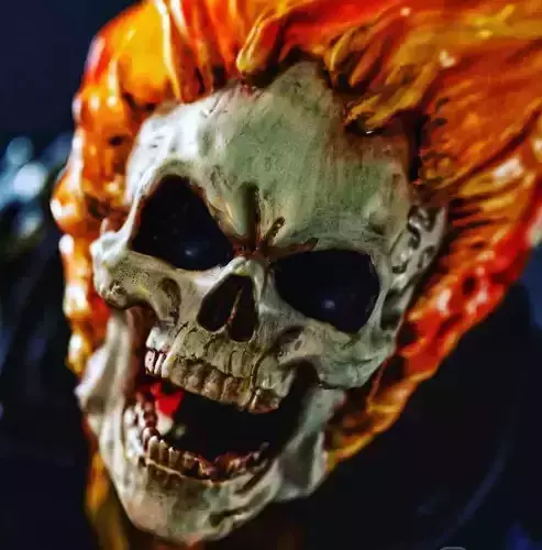 Ghost Rider - V3D  3D print model