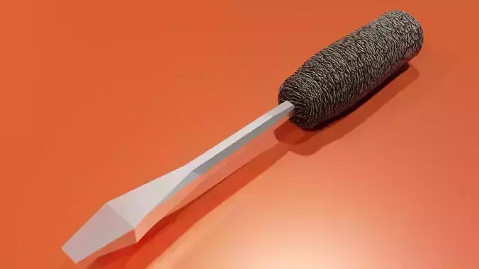 Sleek 3D Screwdriver Model for Enhanced Digital Projects