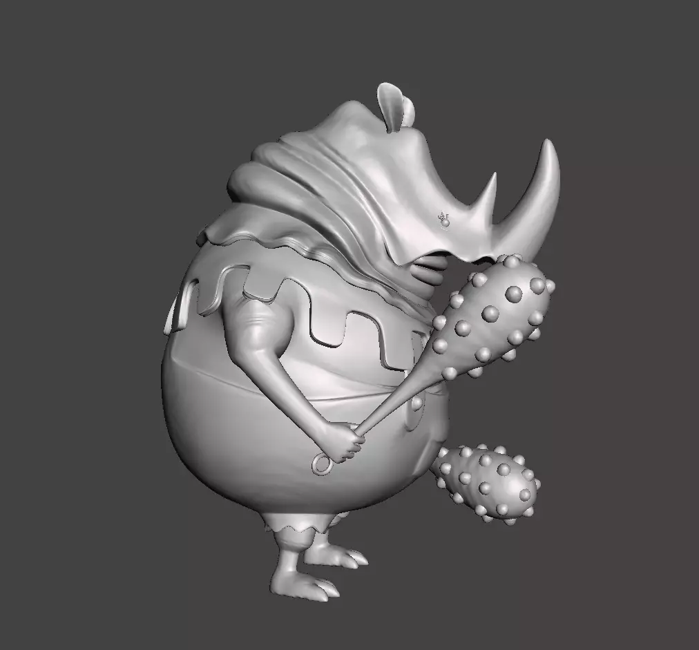 Minorhinoceros 3D Model 3D print model_0