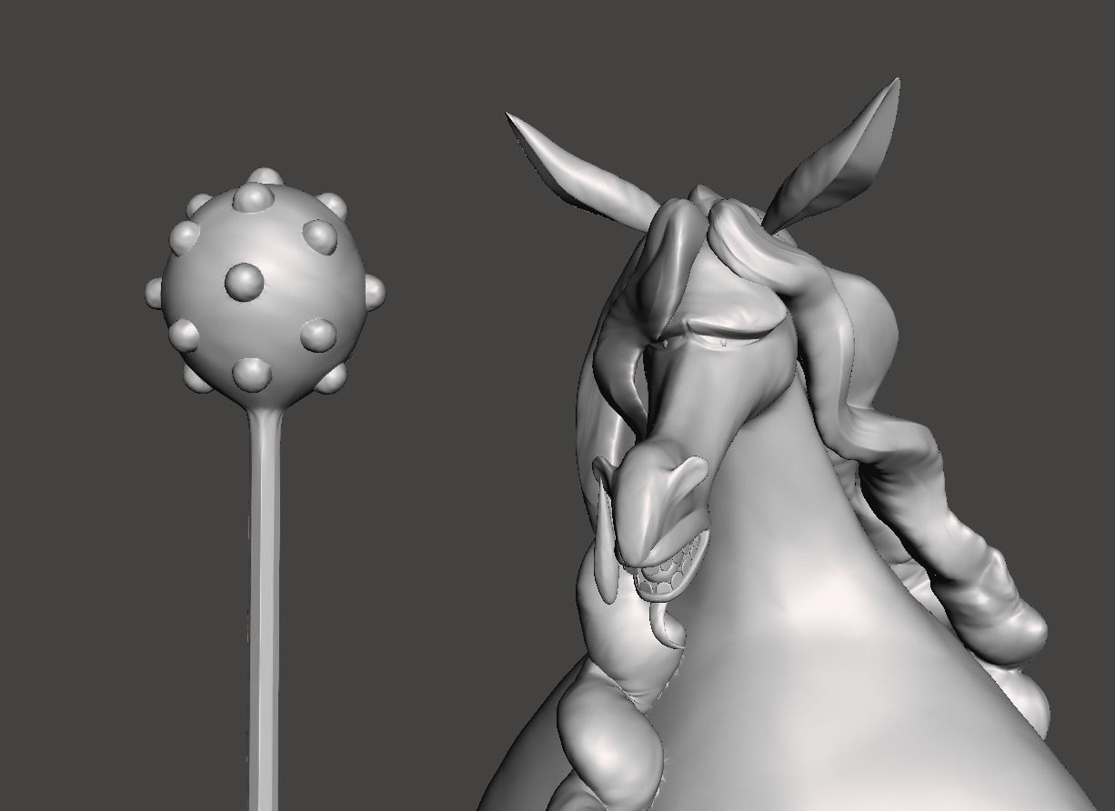 Minozebra 3D Model 3D print model_3