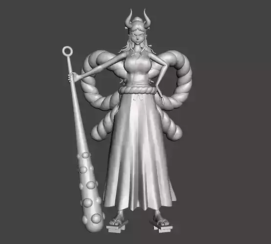 Yamato One piece 3D Model 3D print model