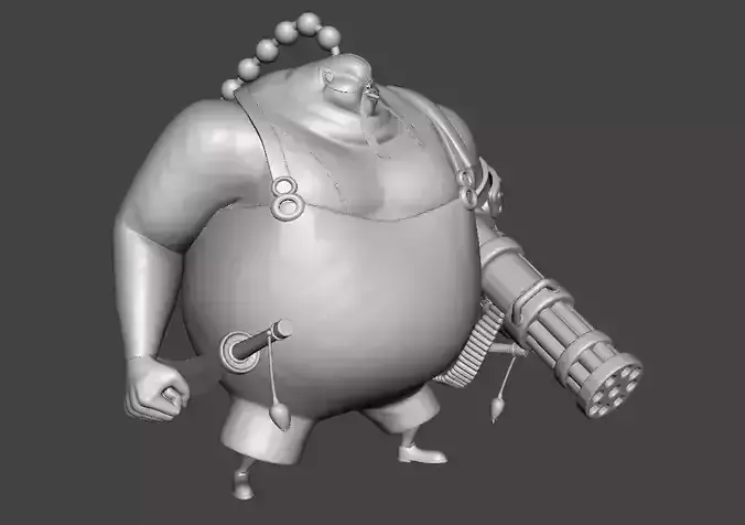 Queen the Plague 3D Model