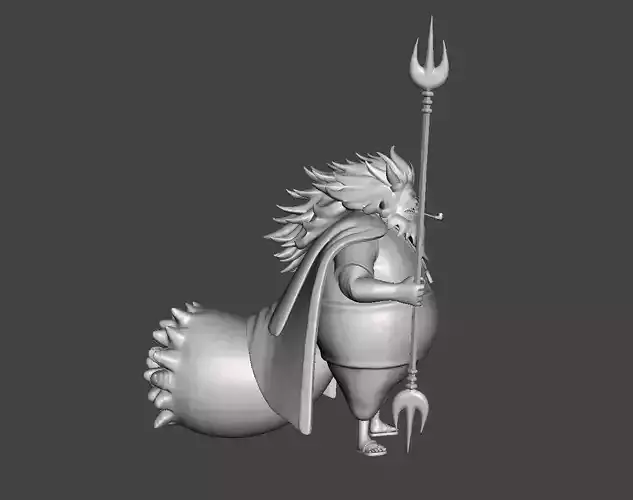 Nekomamushi 3D Model 3D print model