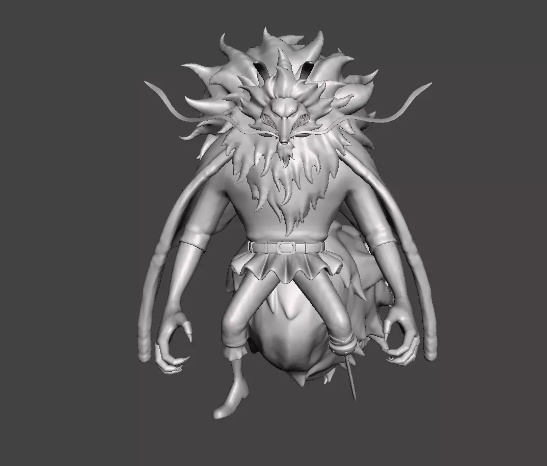 Inuarashi Sulong 3D Model 3D print model_0