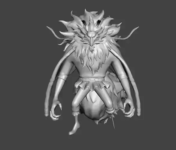 Inuarashi Sulong 3D Model 3D print model
