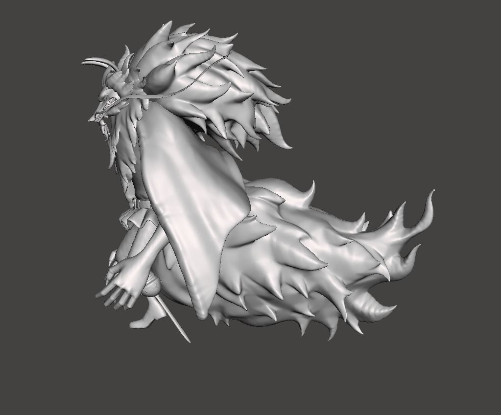 Inuarashi Sulong 3D Model 3D print model_2