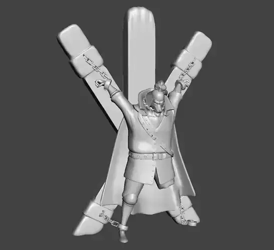 Inuarashi Chained 3D Model