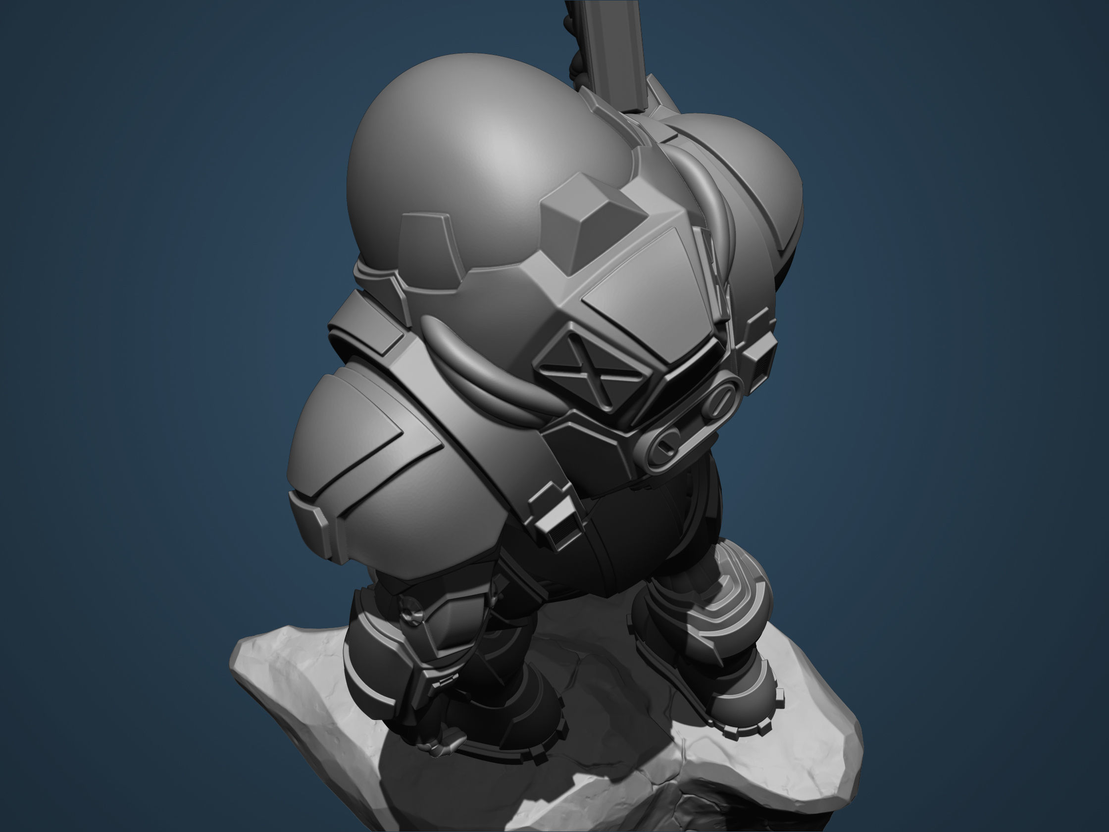 Battle Suit for 3d print 3D print model_6