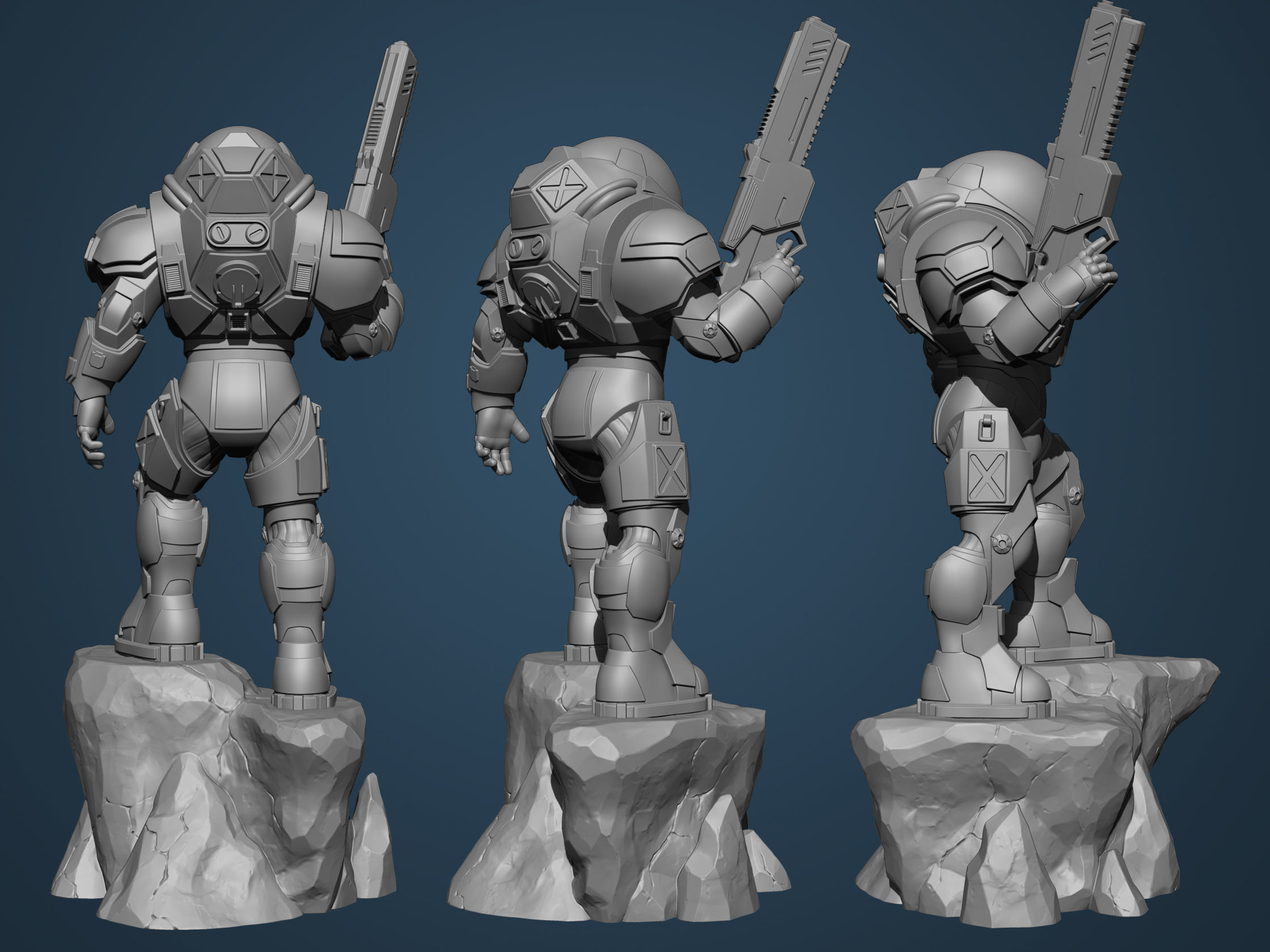 Battle Suit for 3d print 3D print model_1
