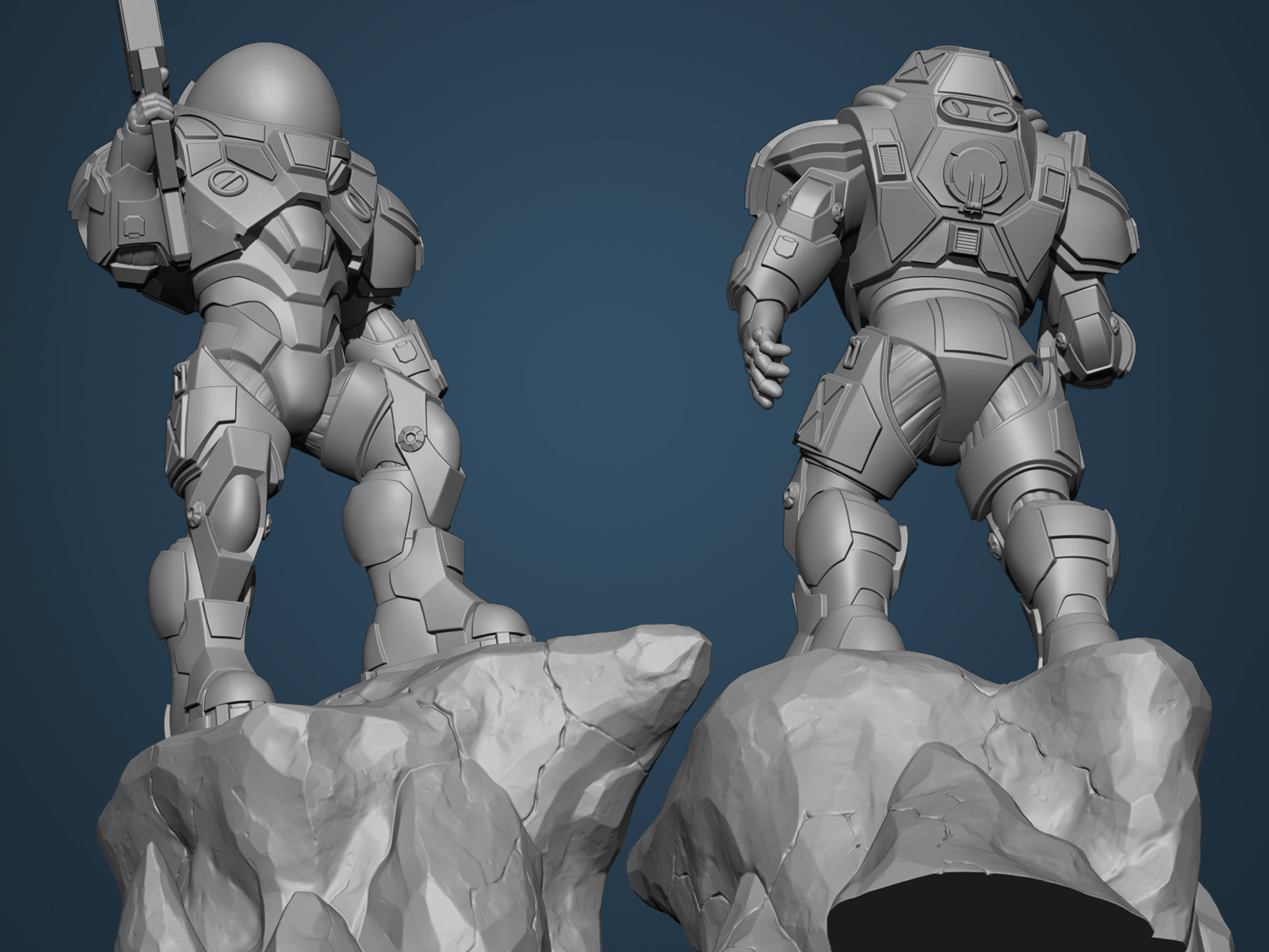 Battle Suit for 3d print 3D print model_3