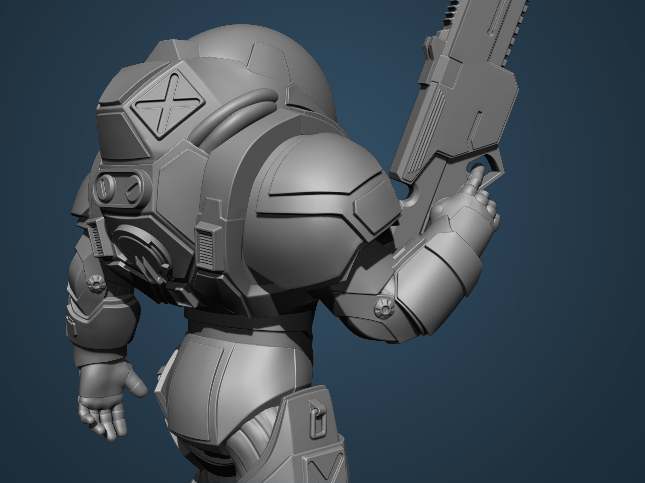Battle Suit for 3d print 3D print model_7