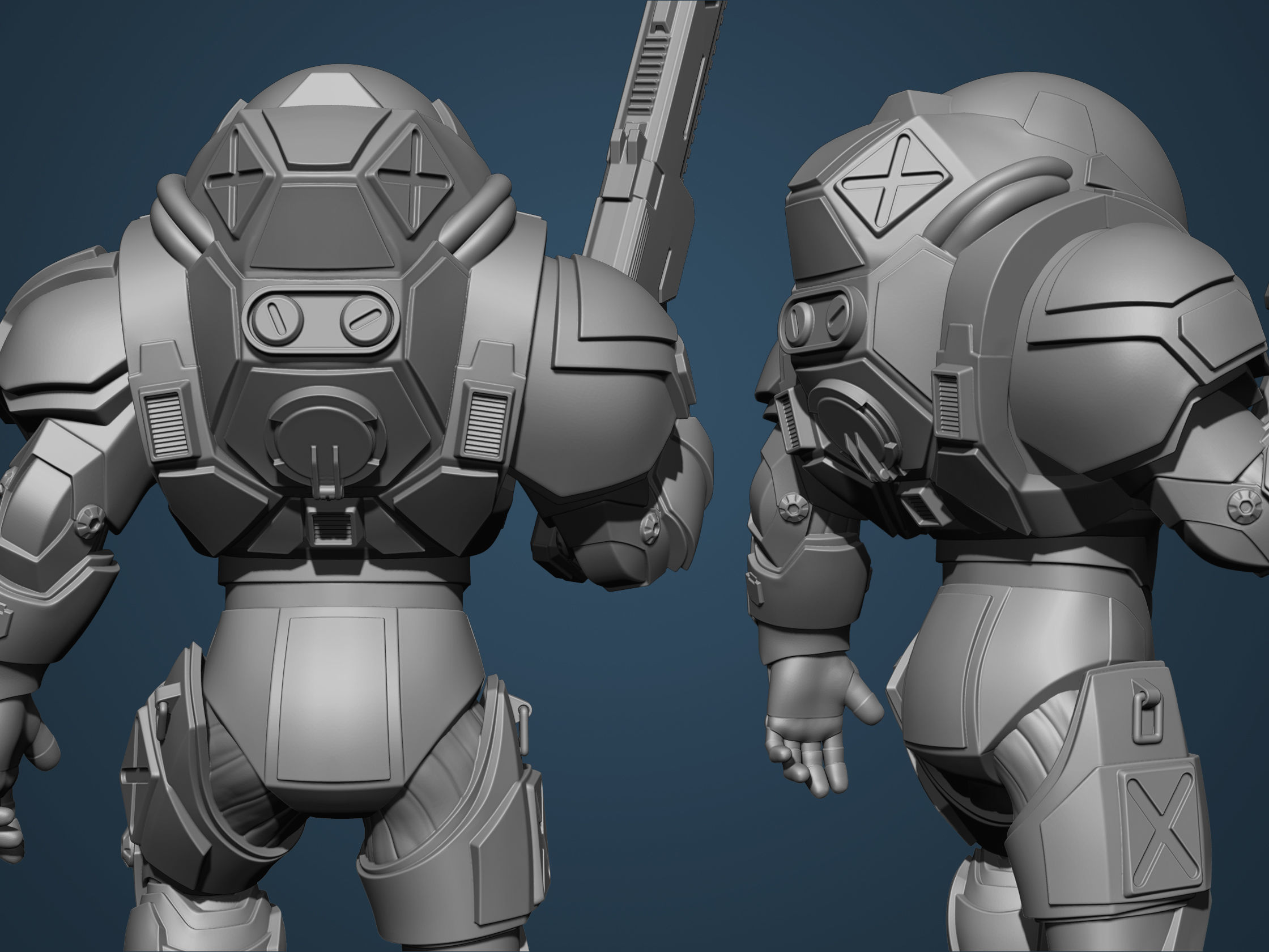 Battle Suit for 3d print 3D print model_8