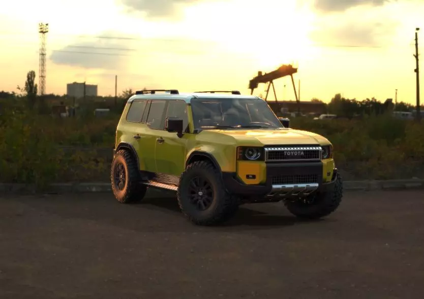 Toyota First prado 2024 3D model