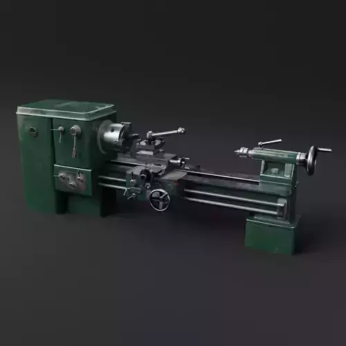 Lathe 3D model
