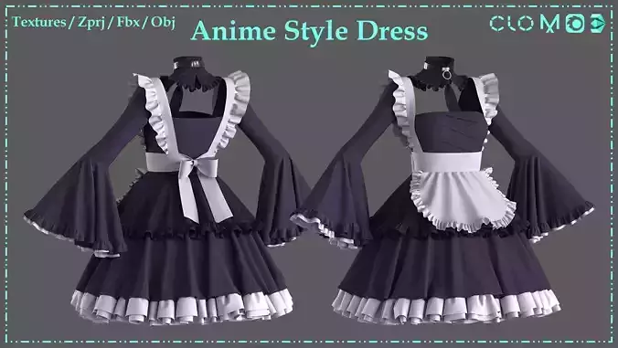 Anime Style Dress