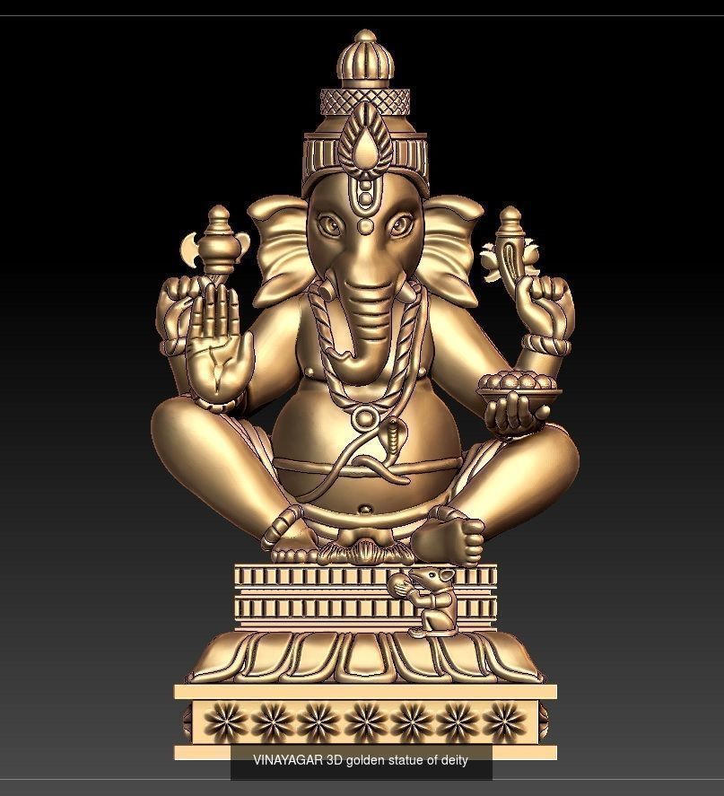 ganpati pendant 21 files lot 3D Model Collection_9