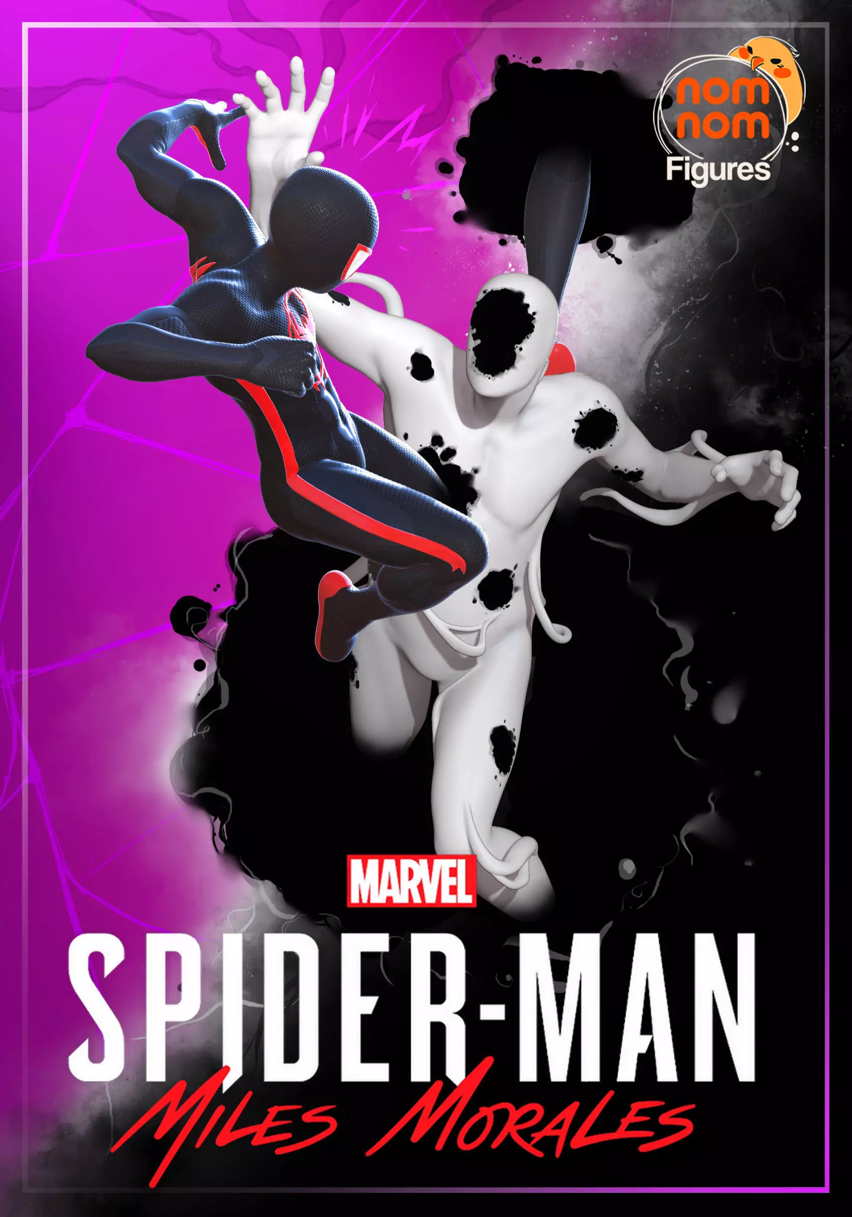 Miles Morales - Spiderman Across the Spider Verse 3D print model_0