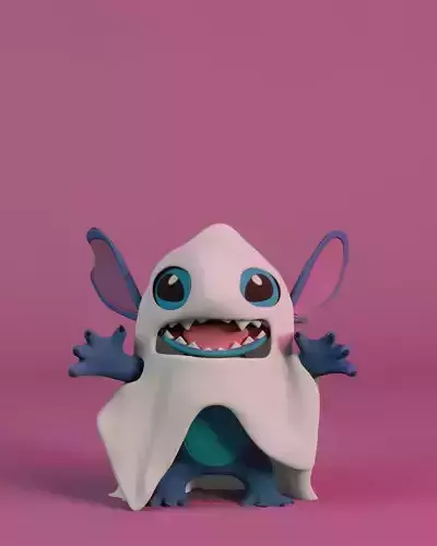 Stitch Ghost Clothes