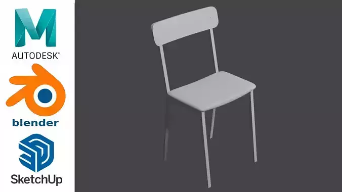 Chair - Silla 3D model