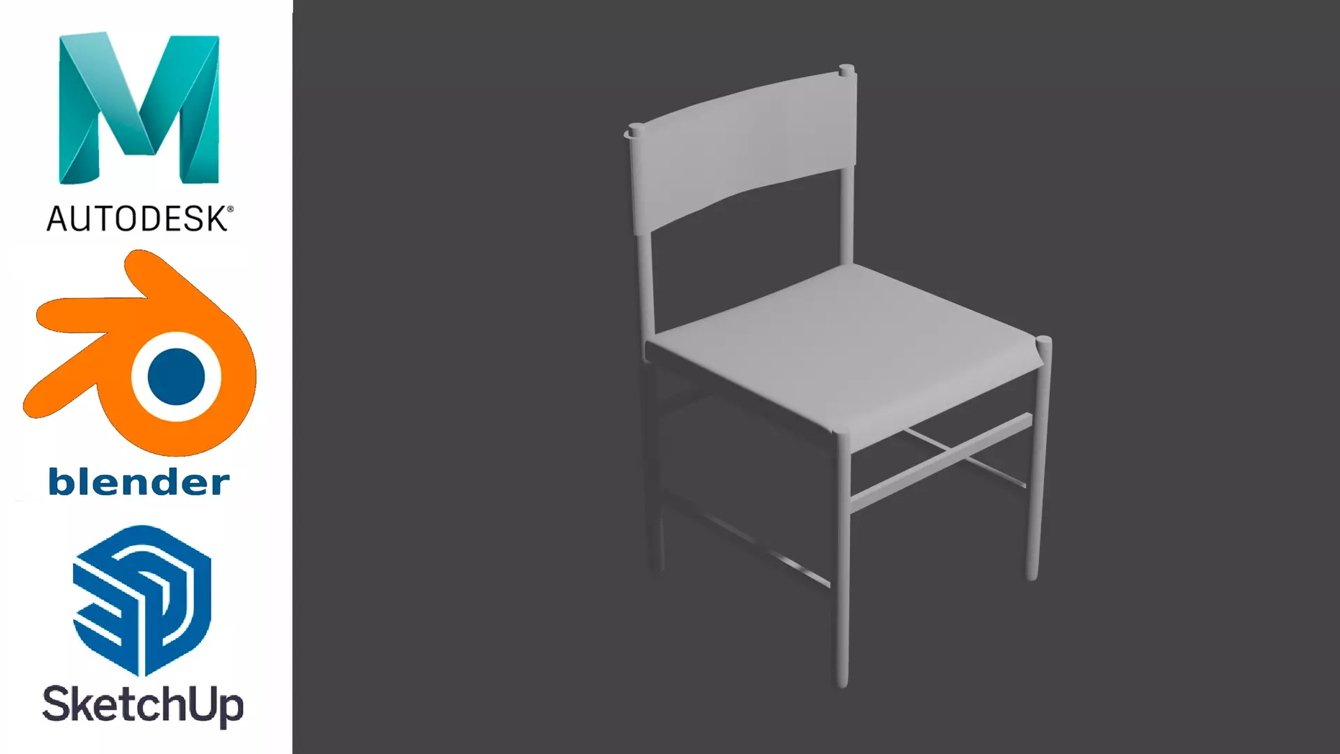 Chair - Silla 3D model_0