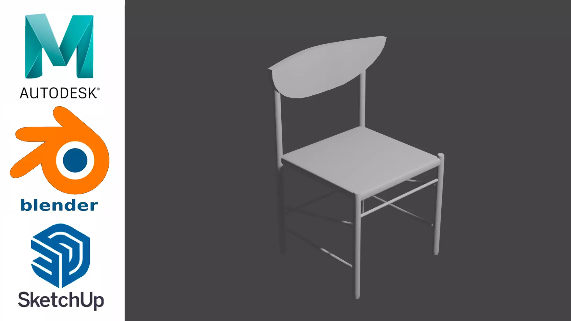 Chair - Silla 3D model_0