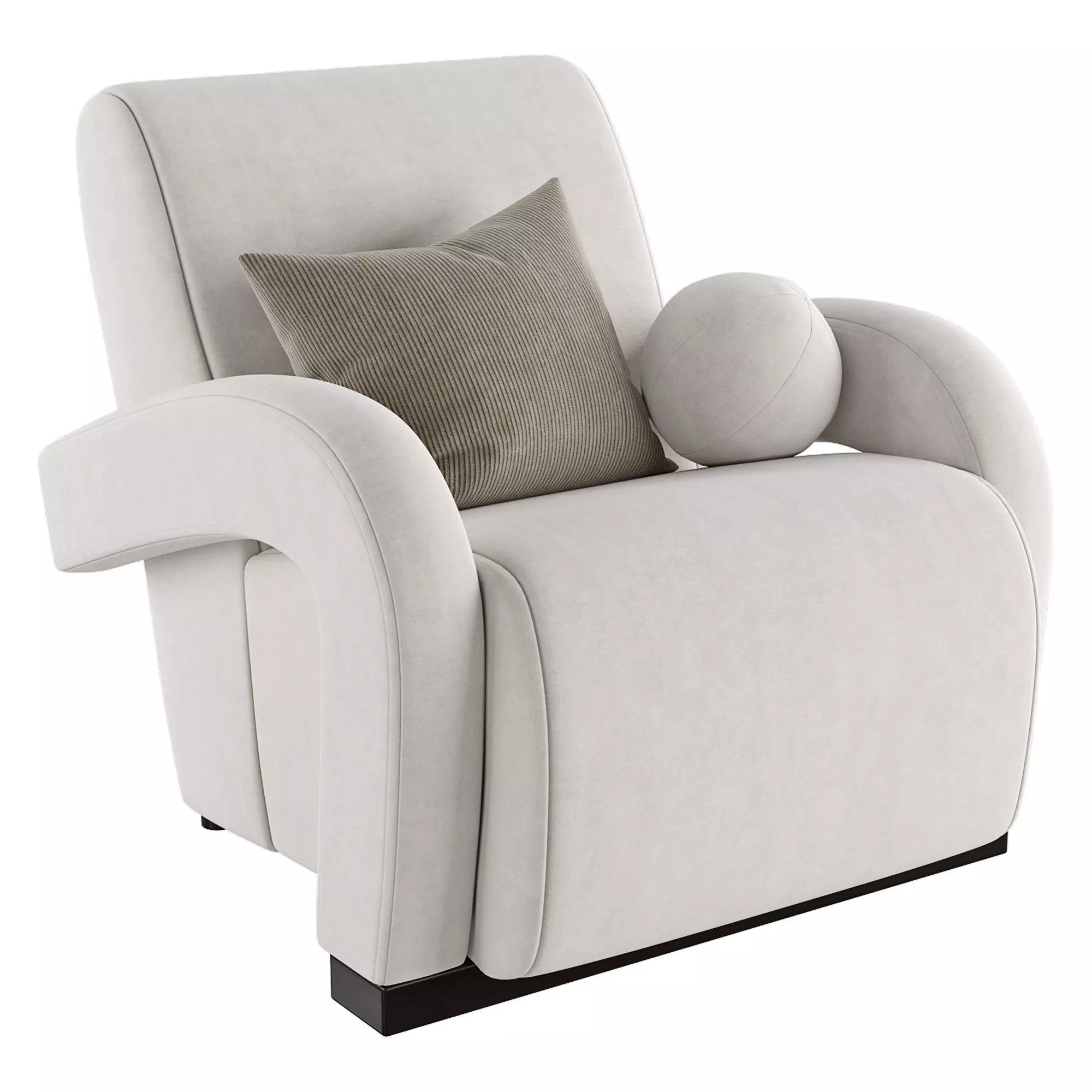 Violette Lounge Chair 3D model