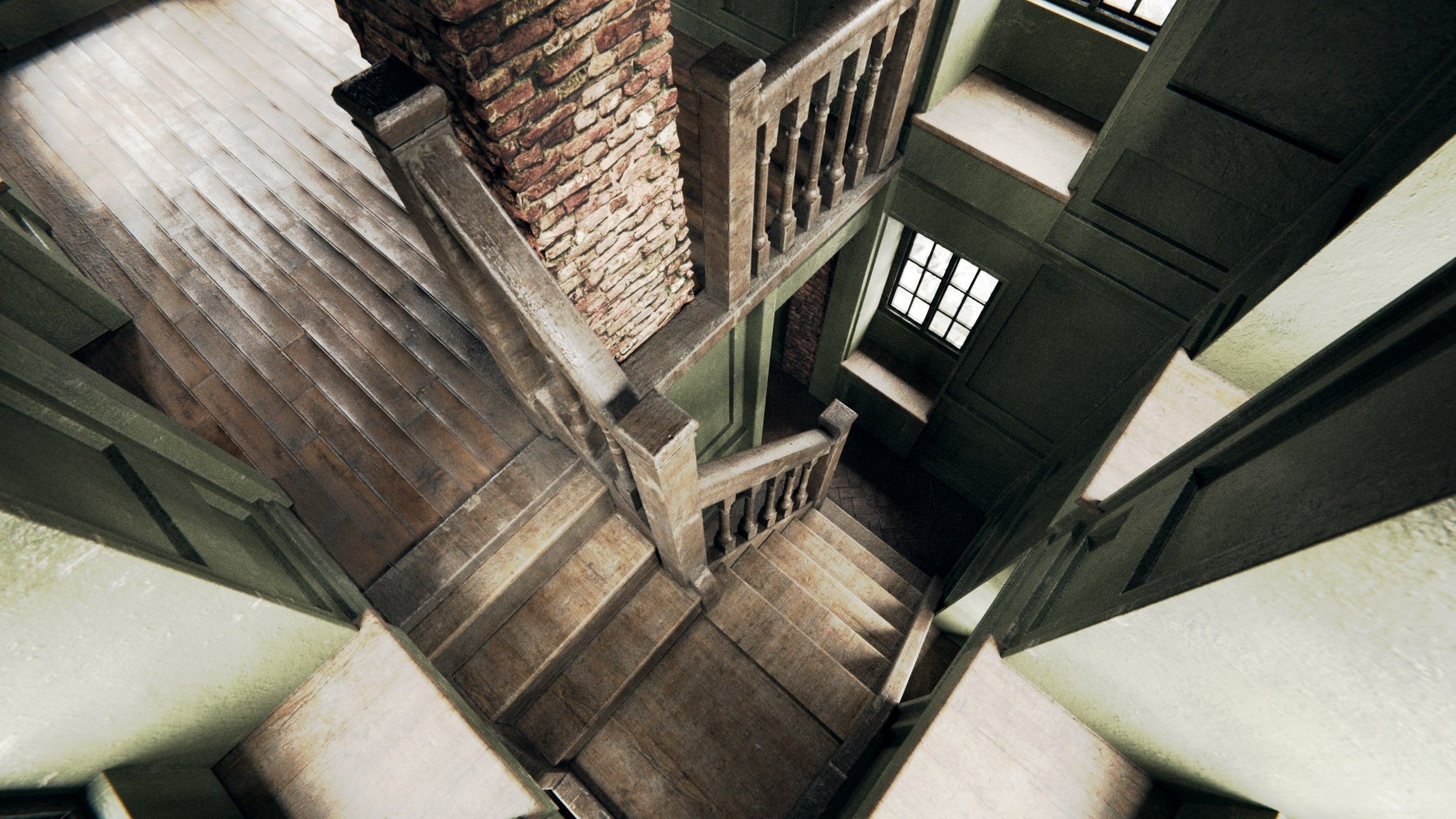 ancient residential house 3D model_5